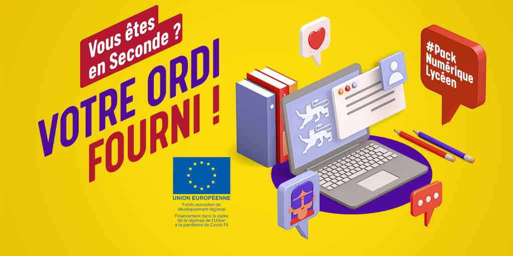 Remise des ordinateurs aux élèves de 2nde