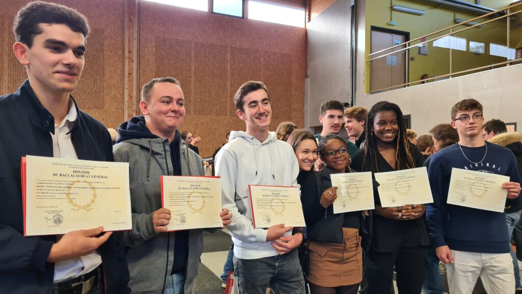 Joie des diplômés