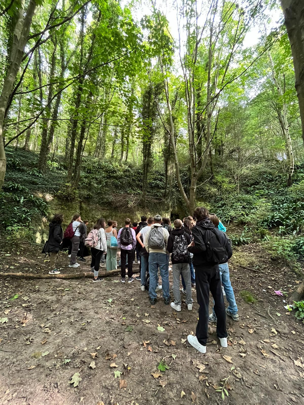 Sortie à Etretat des élèves de 2nde